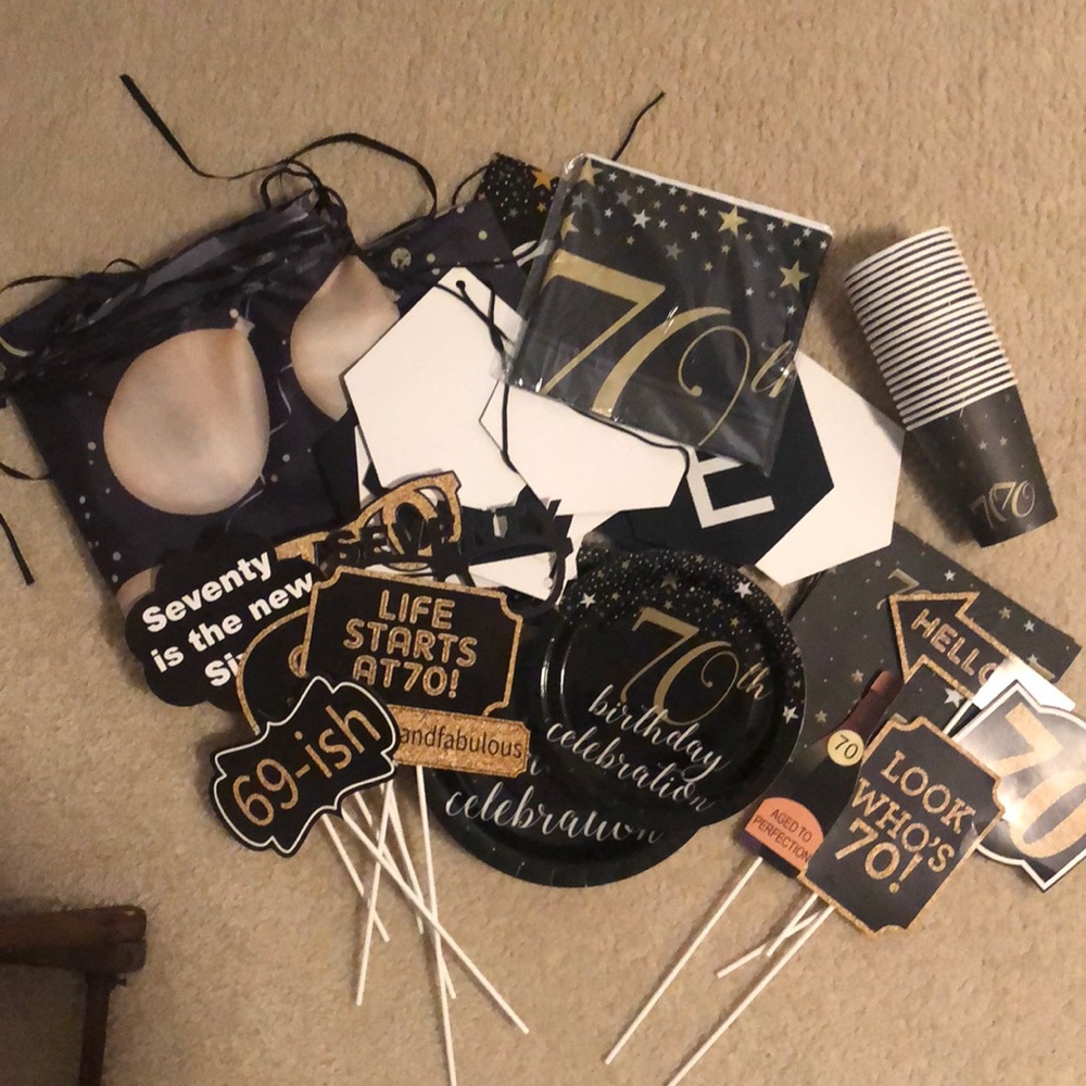 70th Birthday Party Pack